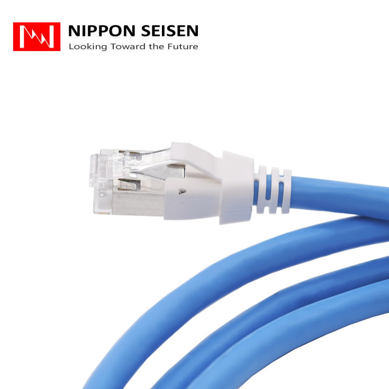 日线cat6a超六类双屏蔽S/FTP网线10g万兆机房高速网络跳线