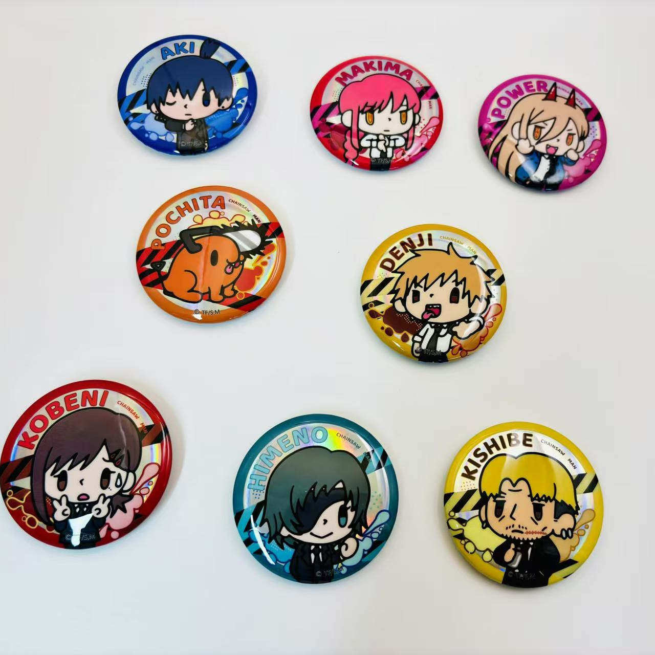 麦乐微美链锯人动漫周边正版授权警戒行动部徽章淀治玛奇玛帕瓦,模玩/动漫/周边/娃圈三坑/桌游,动漫徽章/立牌,淘宝优惠券,粉丝福利购,淘宝优惠卷