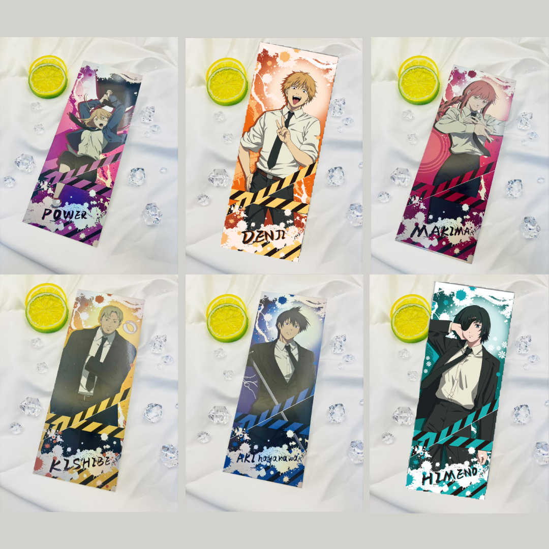 麦乐微美链锯人动漫周边正版授权危机示警系列镭射票二弹淀治帕瓦,模玩/动漫/周边/娃圈三坑/桌游,动漫徽章/立牌,淘宝优惠券,粉丝福利购,淘宝优惠卷