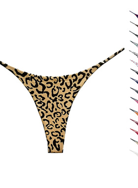 Tback无痕 G010T  欧美双层细带性感丁字裤比基尼纯棉女士T型内裤