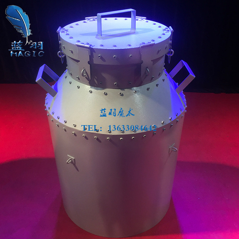 大型魔术道具舞台室外惊险刺激水箱逃脱金属烤漆 蓝羽工厂直销106