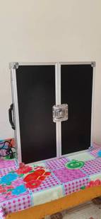 剧组化妆镜箱梳妆镜箱子运输携带方便单面梳妆镜箱双面镜子 LED灯