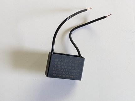 欣博CBB61电风扇启动电容器1/1.5/2/2.2/2.5/3/4/5/6/8UF吊扇450V