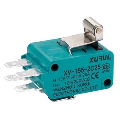 XURUI/旭瑞双联微动开关XV-155-2C25银触点高品质长寿命 厂家直销