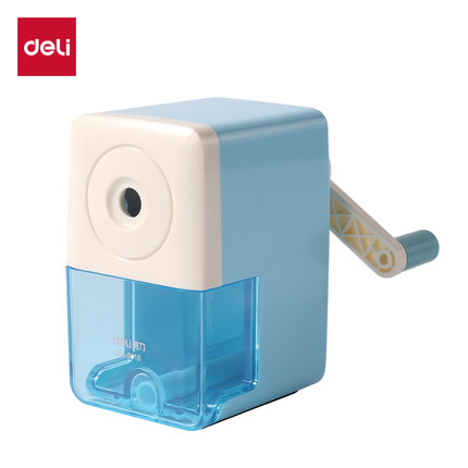 得力0616削笔器手摇卷笔刀削笔器学生文具削笔刀转笔刀铅笔刀