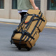 户外背包拖轮超大手提双肩旅游旅行包旅行袋轮子出差打工行李包