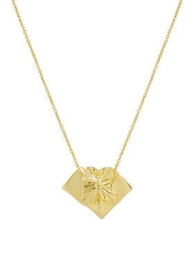 yeah jewelry官方店 原创设计首饰心形锁骨项链925银女礼物情人节