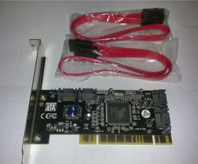 PCI转SATA卡 4口 SIL3114-4I扩展卡 硬盘阵列\扩展卡