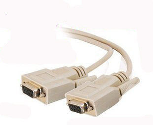 9针串口线 孔对孔 RS232线 COM线 DB9线 母对母 直连 5米