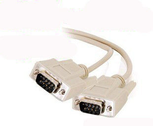 9针串口线 针对针 RS232线 COM线 DB9线 公对公 直连 5米