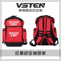 Красные и черные индивидуальные узоры