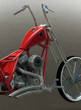 摩托车 机械设计图纸资料 3D模型