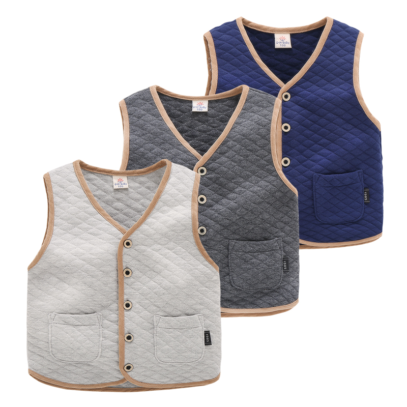 Gilet garcon MR LITTLELITTLE en Toile de coton - Ref 2067086 Image 1