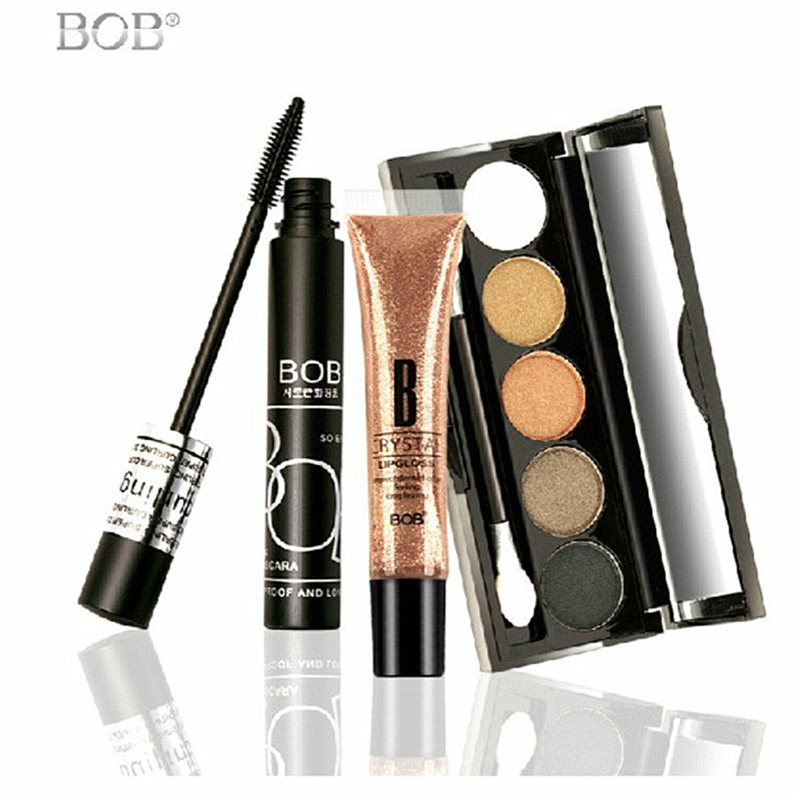 秋季促销BOB彩妆套装唇彩睫毛膏眼影初学者化妆品品牌彩妆套正品