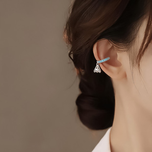 Teardrop Ear Cuff Hoop Earrings Elegant Women Jewelry