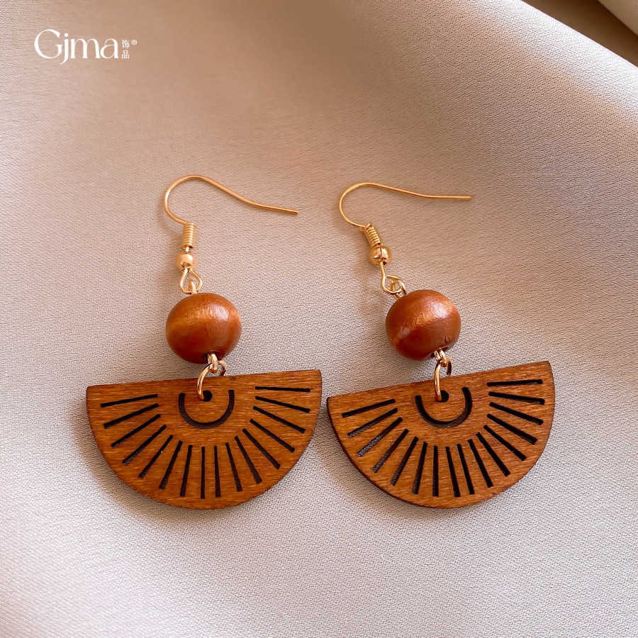 复古民族风镂空耳环轻奢高级感