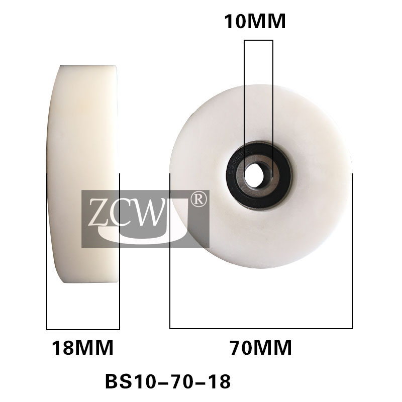 6200°ü½º°üËÜÖá³Ð»¬ÂÖ¹öÂÖÆ½Ì¹ÐͰü½ºÂÖ¼Ó¿í¼Óºñ10*70*18¹öÂÖÄáÁú