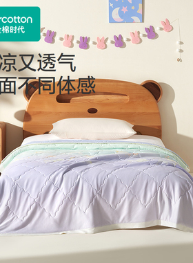 Purcotton全棉时代 双面7A抗菌可水洗被,150×200cm,PBB262022