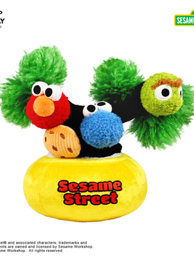 POP SUNDAY芝麻街幸运树摇钱树毛绒摆件礼物送礼寓意创意礼物生日