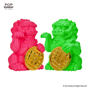 POP SUNDAY 流行周日 招财大猫潮玩礼物摆件艺术家手办收藏