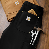 伐木裤 Carhartt 潮 男款 直筒美式 B01卡哈特重磅帆布双膝加厚工装 裤