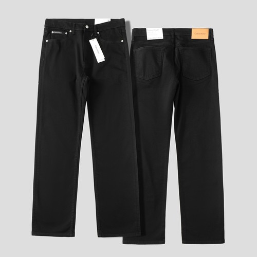CalvinKlein新款黑色牛仔裤