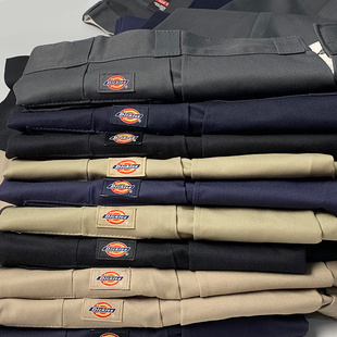 男寬松直筒褲 阿瞳牛社迪克斯Dickies874美式 耐磨工裝 休閑褲 滑板褲