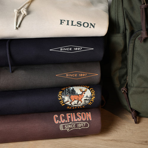 Filson勘探者重磅美式连帽卫衣男