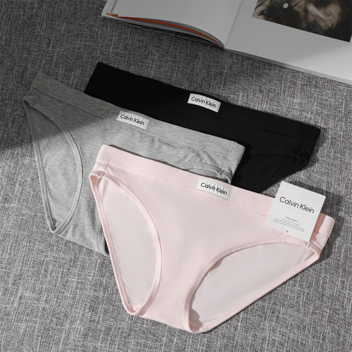 CalvinKlein提花腰边性感女内裤