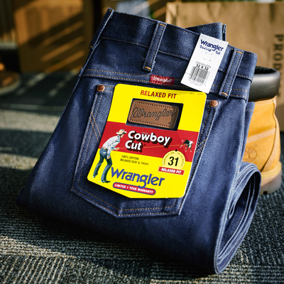 Wrangler男士31MWZ未脱桨牛仔裤