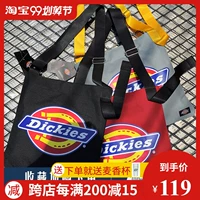 Dickies Hoàng đế in chéo chéo túi nhỏ nam thương hiệu thủy triều vai đôi đại học vải canvas túi messenger nữ - Túi của con người túi xách nữ