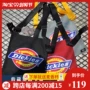 Dickies Hoàng đế in chéo chéo túi nhỏ nam thương hiệu thủy triều vai đôi đại học vải canvas túi messenger nữ - Túi của con người túi xách nữ