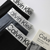 四角平角内裤 阿瞳牛社Calvin Klein刺绣LOGO顺滑防夹臀男士 送礼物