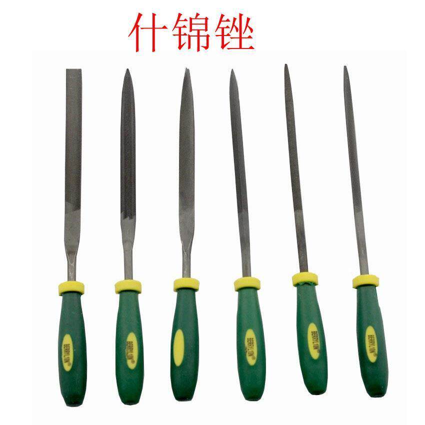 百威狮什锦锉刀木工锉工具锉套装 多规格整型锉三角半圆钳工锉刀