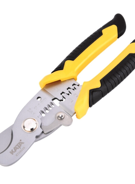 锴达 KATA 电缆剪 7英寸多功能剪线钳剥线钳电工钳压线钳 KT28103