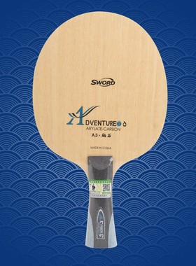 YAOSIR老妖Sword世奥得A3砥石外置ALC碳素蓝芳碳乒乓球底板球拍