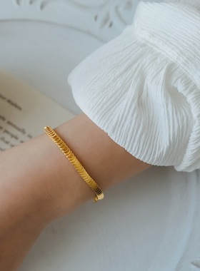 小众鱼鳞鳞片手链不掉色