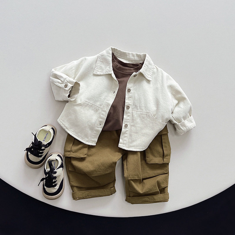 男童衬衫韩版秋装26新款女童春秋百搭休闲上衣宝宝中小童衬衣外套,童装/婴儿装/亲子装,衬衫,淘宝优惠券,粉丝福利购,淘宝优惠卷