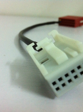 高6速腾明锐RCD510310300RNS510315恢复原车AUX音频插口数据线