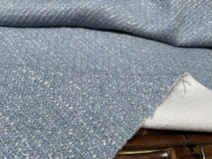 T1226编织羊绒设计师布料2米乘1.45米