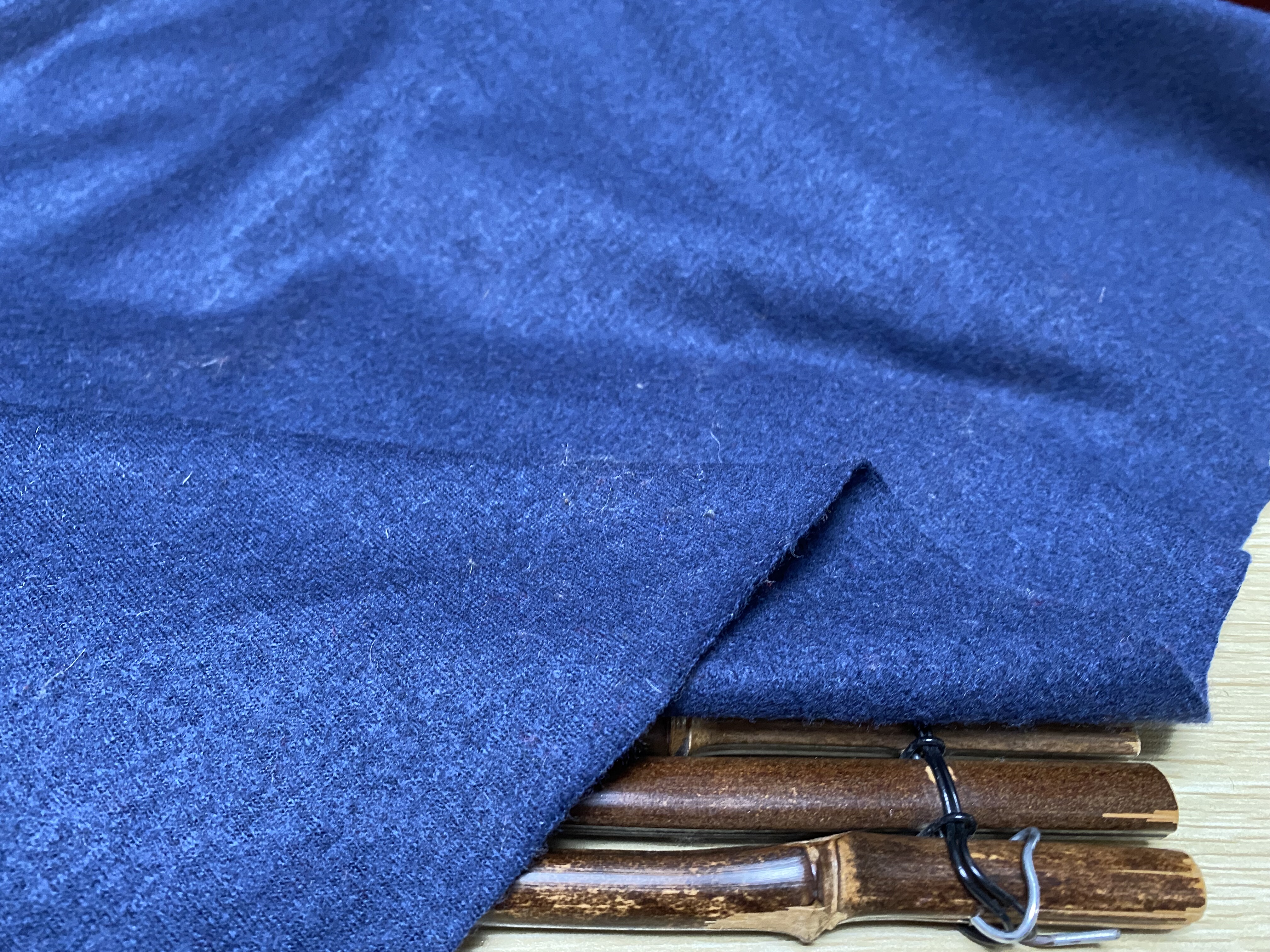 T1125 双面针织羊绒设计师布料3米×1.4米