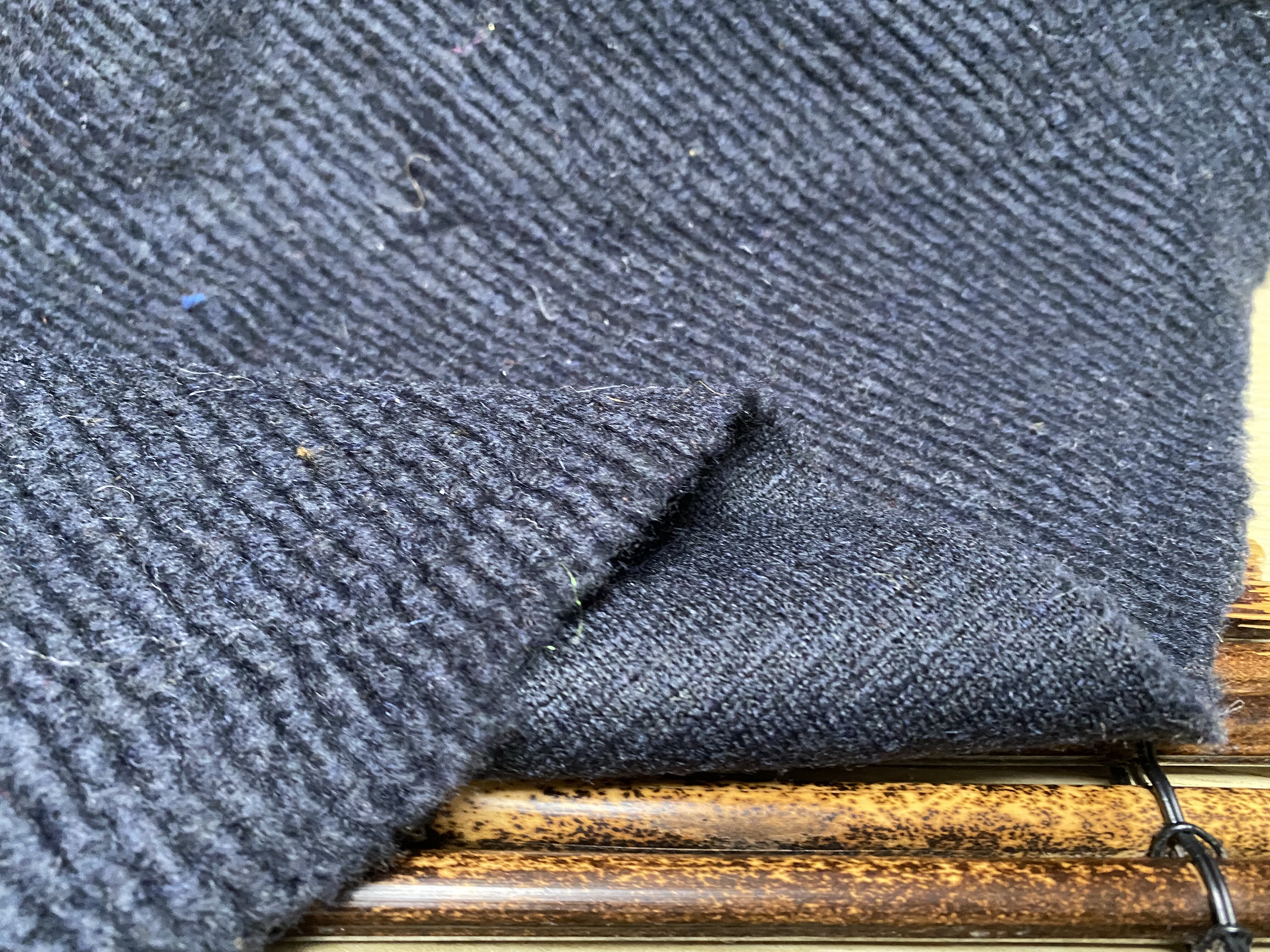 T1125 日本针织双面羊绒设计师布料3米×1.4米