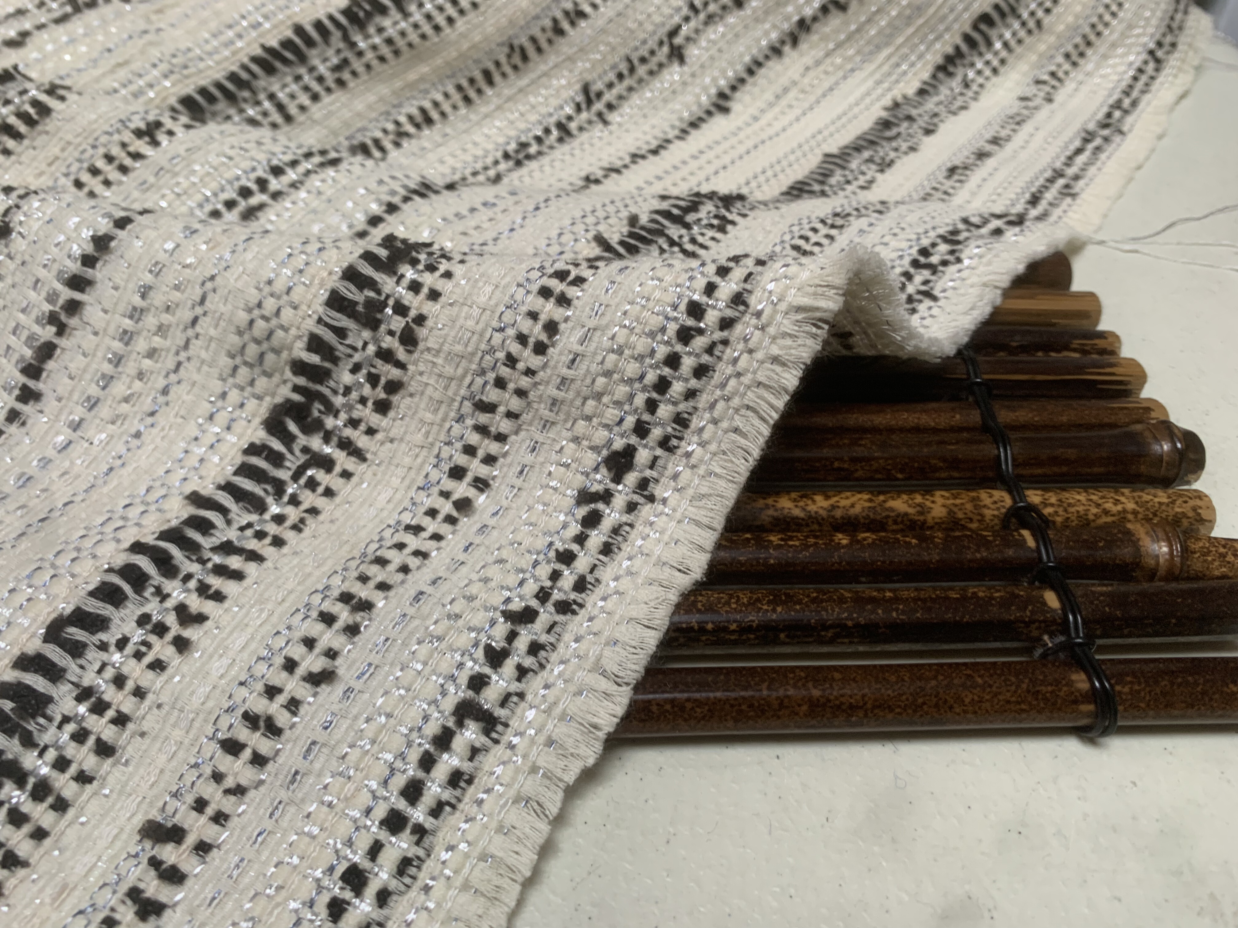 L1024 麻乞丐设计师布料三米乘1.20