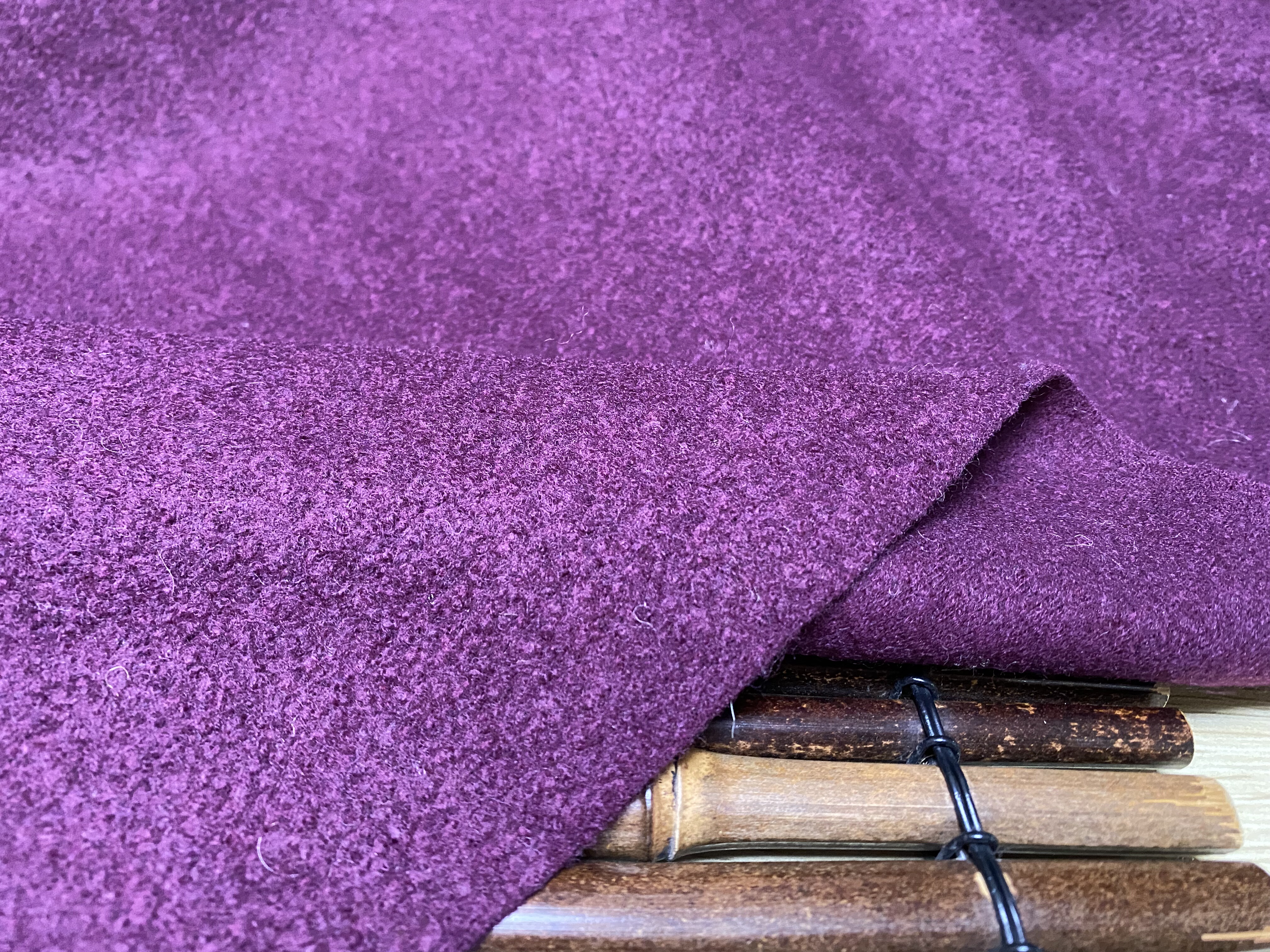 T1126 双面羊绒设计师布料1.5米×1.4米