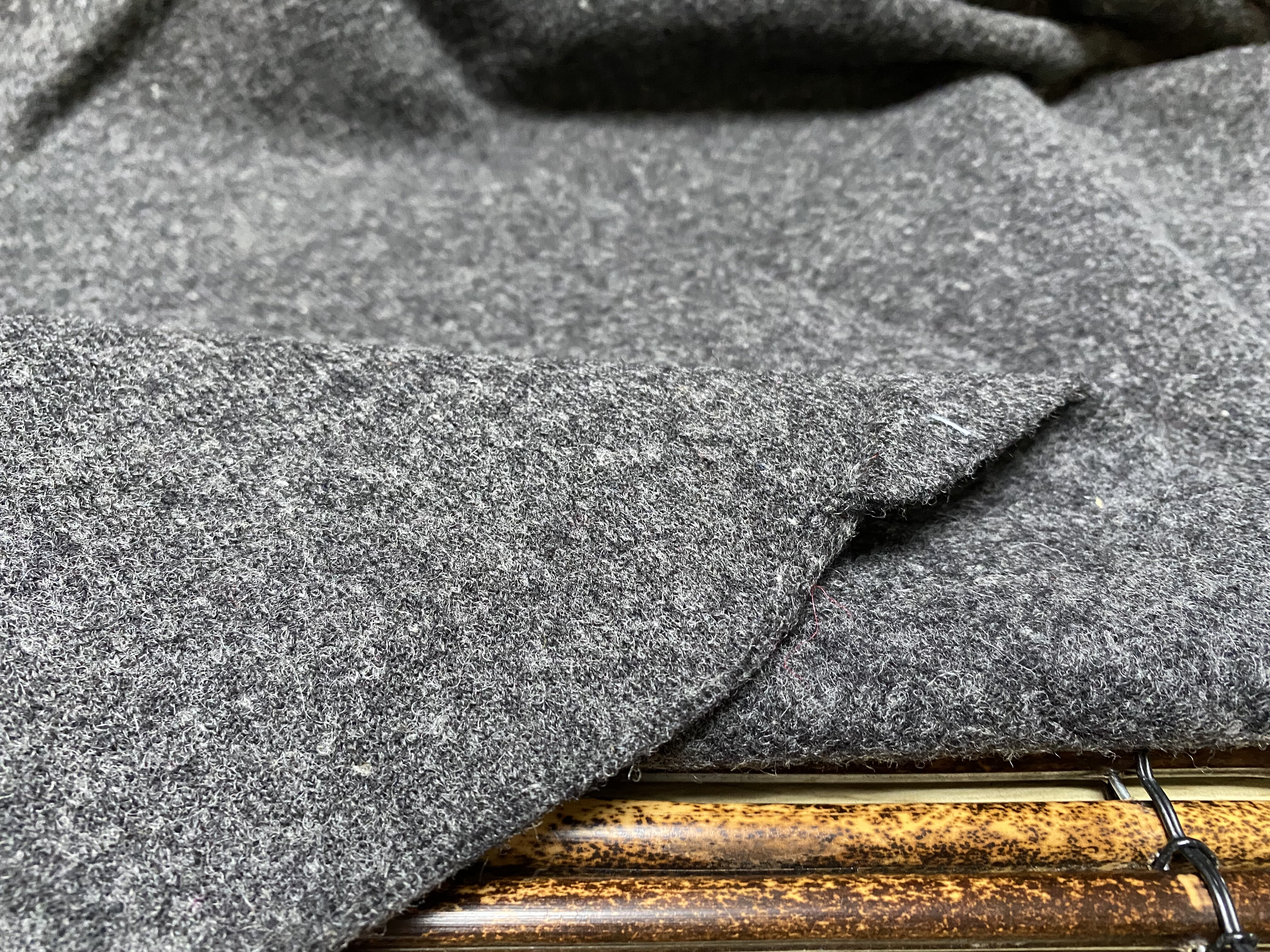 T1117 双面针织羊绒设计师布料2.2米×1.4米