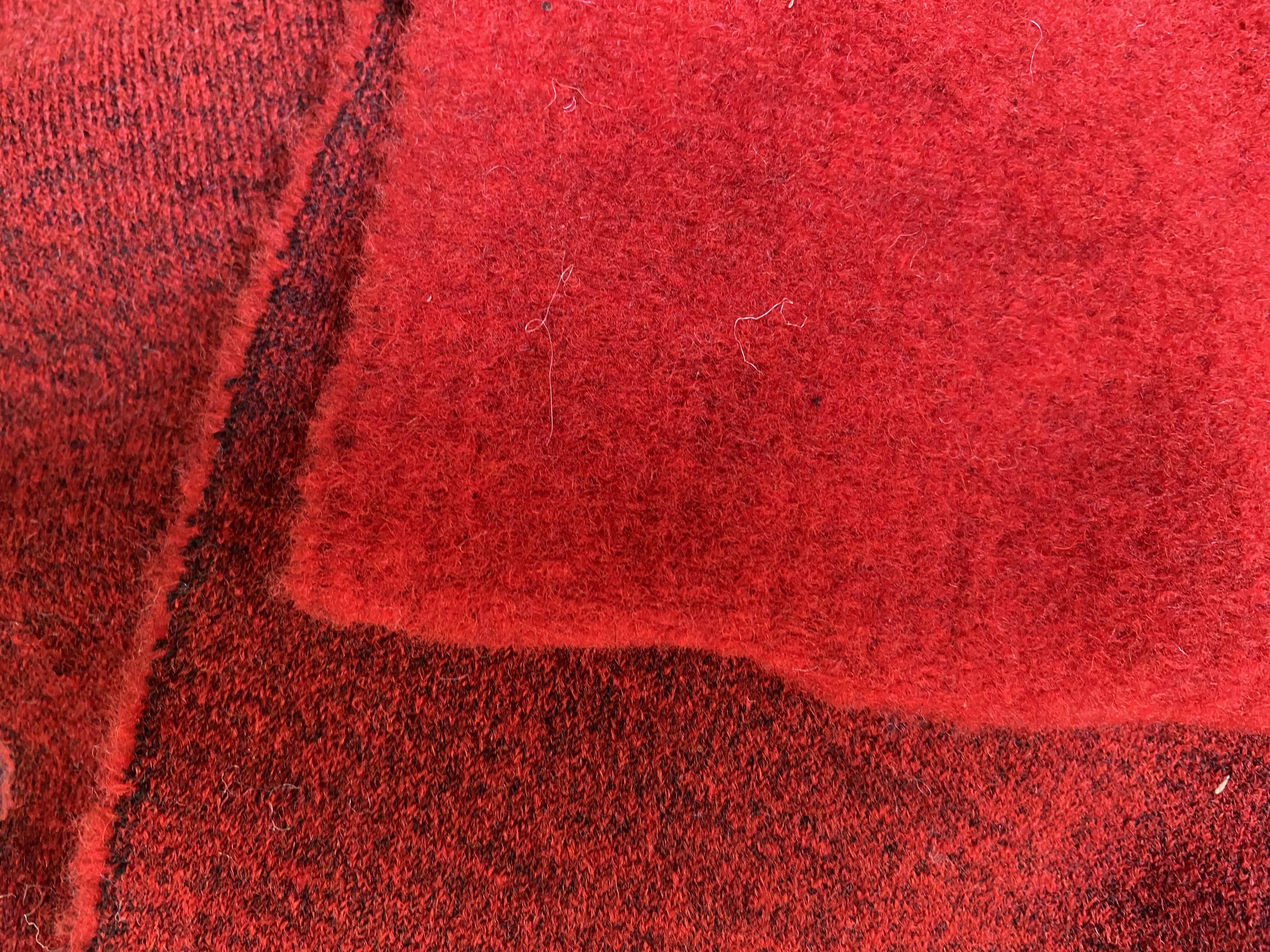 D11174 针织羊绒设计师布料1.5米×1.4米