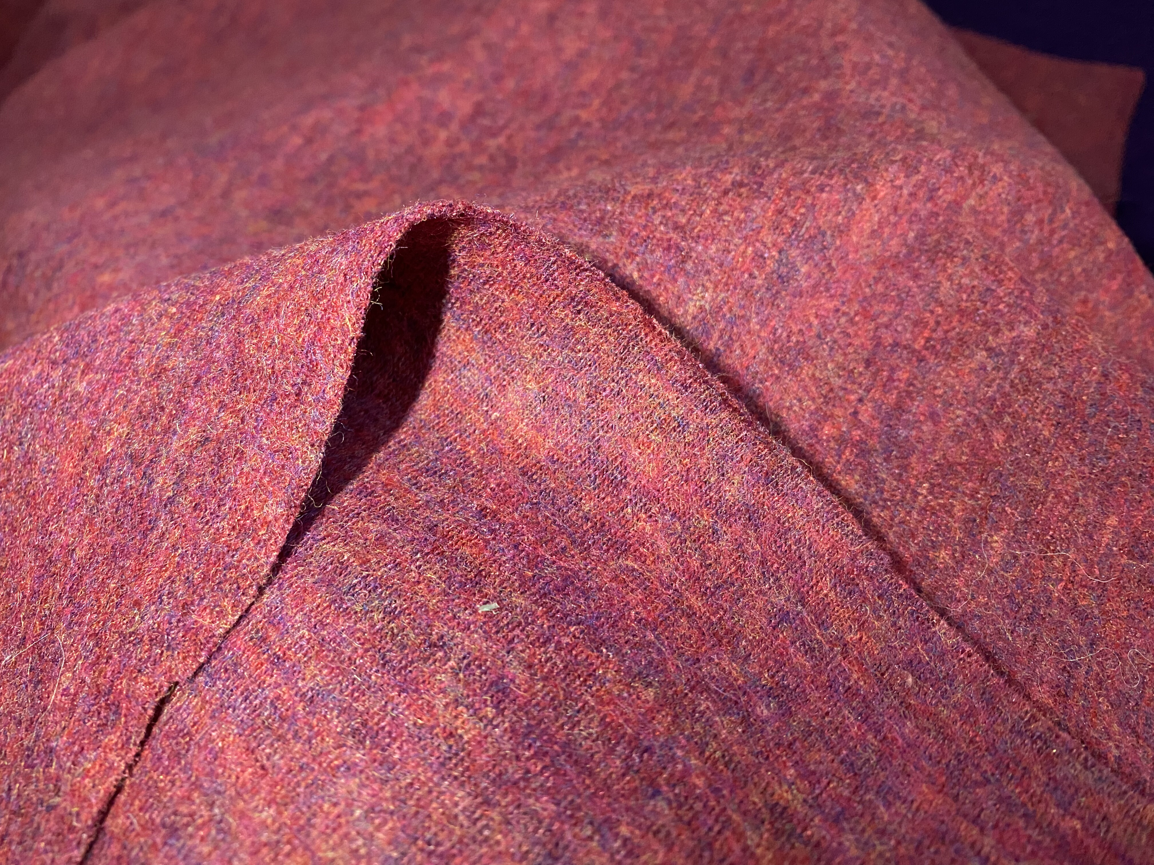 w12330日本双面针织羊绒设计师布料3米乘1.4米