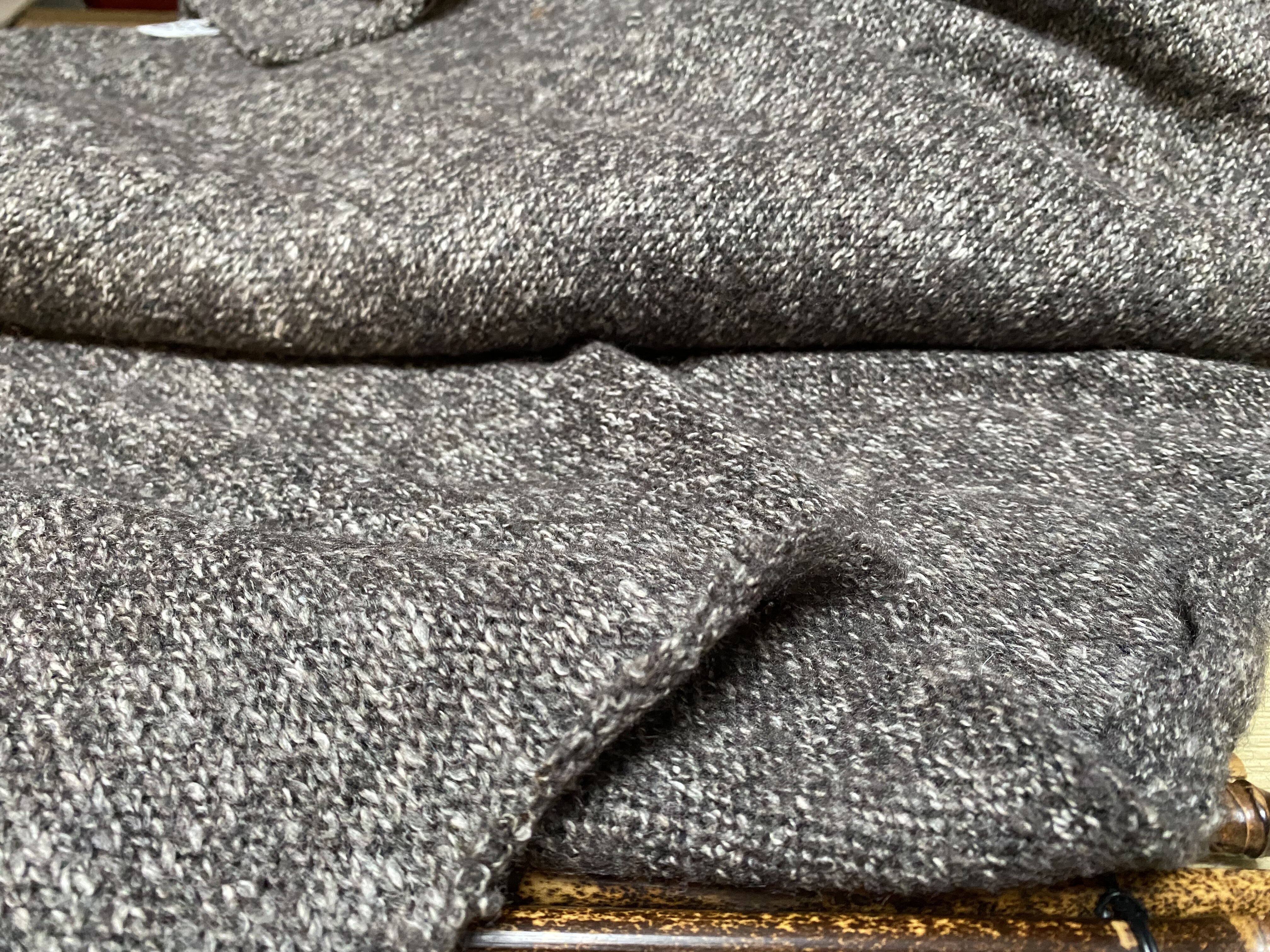 T1126 日本双面针织羊绒设计师布料2.2米乘1.75米