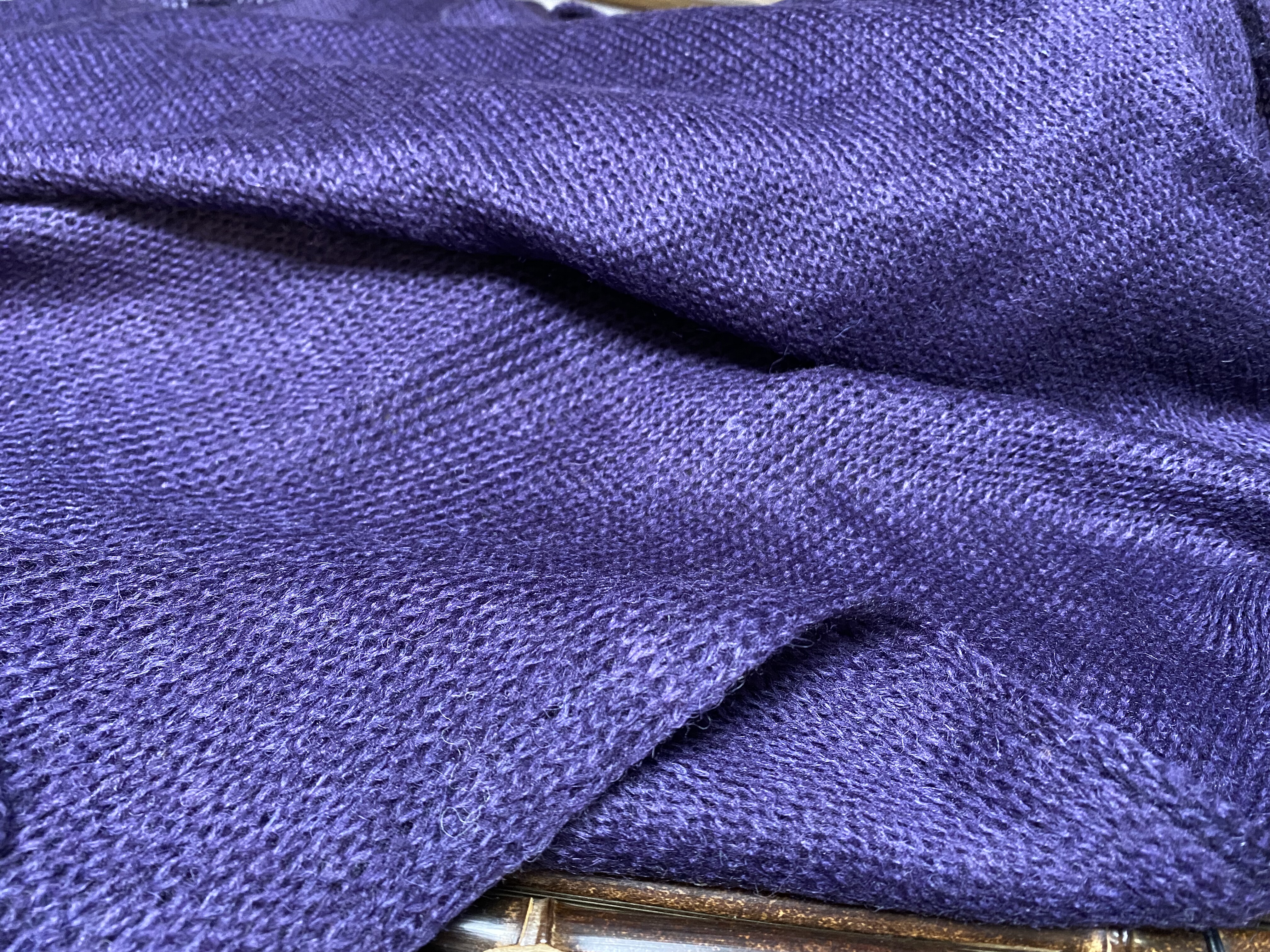 T121 双面针织羊绒设计师布料3米×1.4米