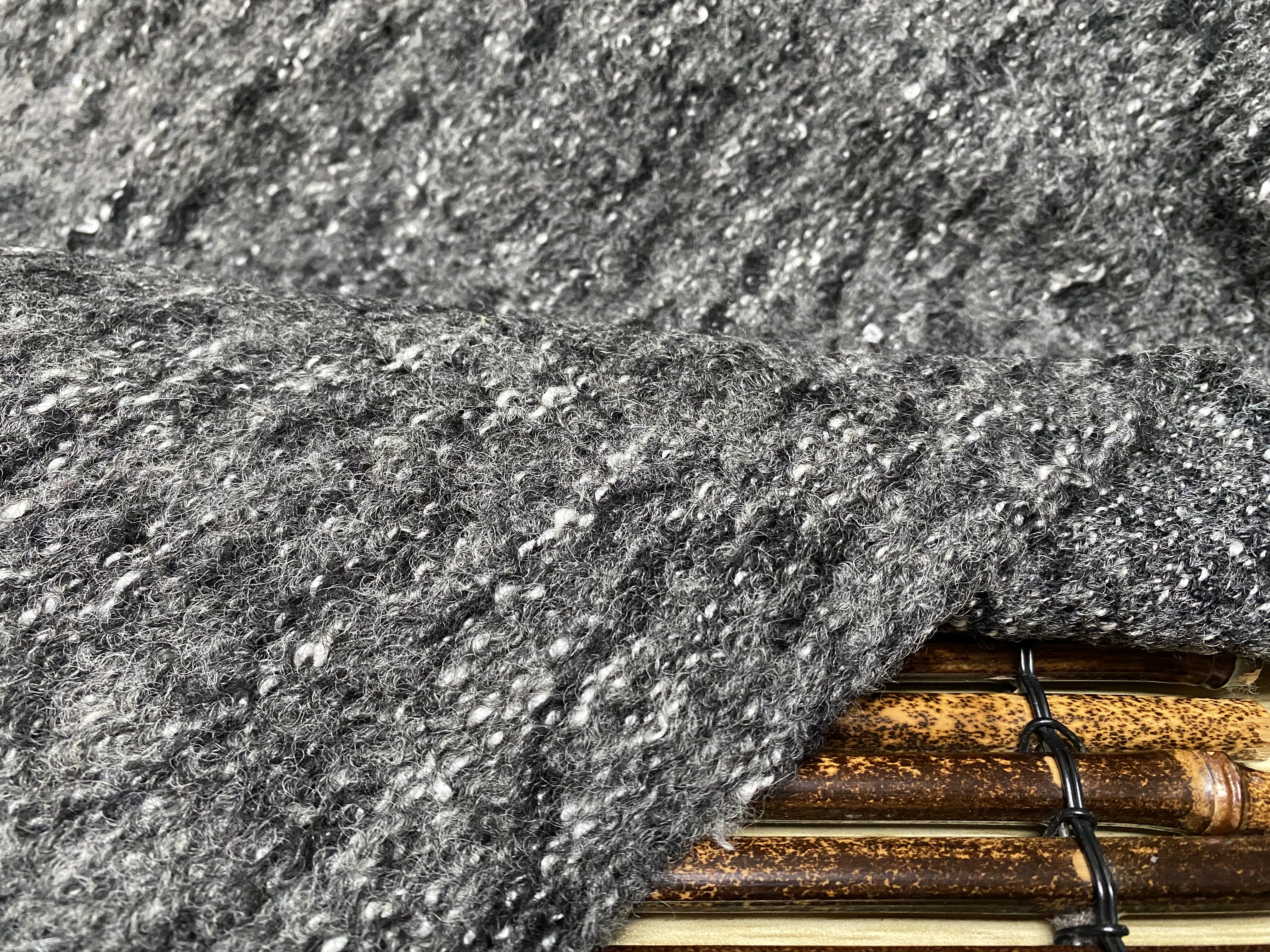 T122日本针织羊绒设计师布料1.55米乘1.4米